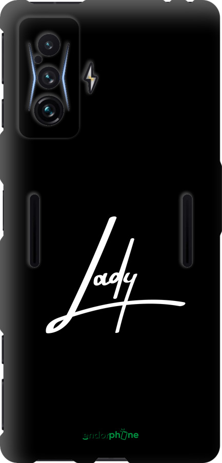 TPU чехол Lady 2 для Xiaomi Poco F4 GT - 4867b-2958 изображение 