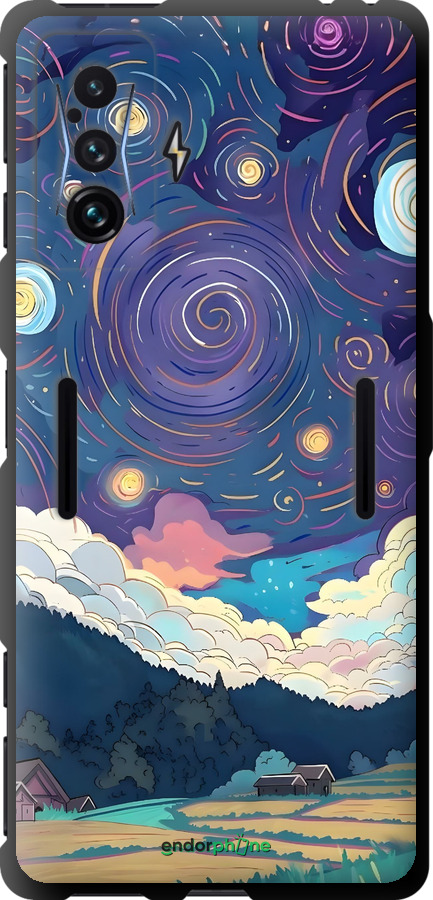 TPU чехол Креативний арт для Xiaomi Poco F4 GT - 6322b-2958 изображение 