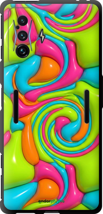 TPU чехол Y2K Jelly Dream для Xiaomi Poco F4 GT - 6780b-2958 изображение 