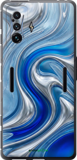 Силиконовый чехол Liquid Chrome для Xiaomi Poco F4 GT - 6781u-2958 изображение 