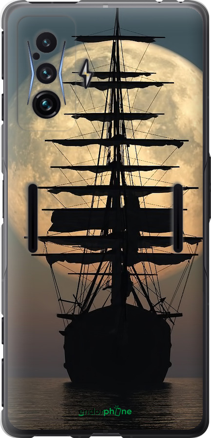 Силиконовый чехол Корабль для Xiaomi Poco F4 GT - 5998u-2958 изображение 