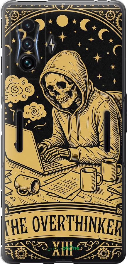 Силіконовий чехол The Overthinker для Xiaomi Poco F4 GT - 6774u-2958 изображение 