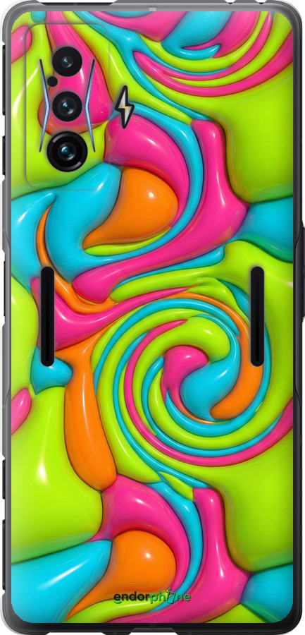 Силіконовий чехол Y2K Jelly Dream для Xiaomi Poco F4 GT - 6780u-2958 изображение 