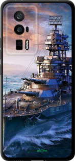 TPU чехол Военный корабль, world of tanks, wargaming для Xiaomi Poco F5 Pro 5G - 6461b-3193 изображение 