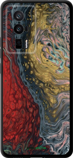 TPU чехол Із зображенням абстрактного живопису для Xiaomi Redmi K60 - 6530b-2973 изображение 