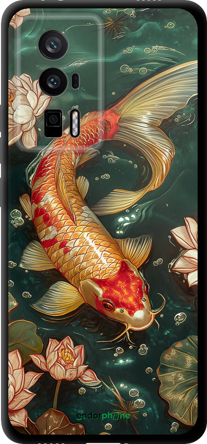 TPU чехол Мелодія Лотоса для Xiaomi Redmi K60 - 6106b-2973 изображение 