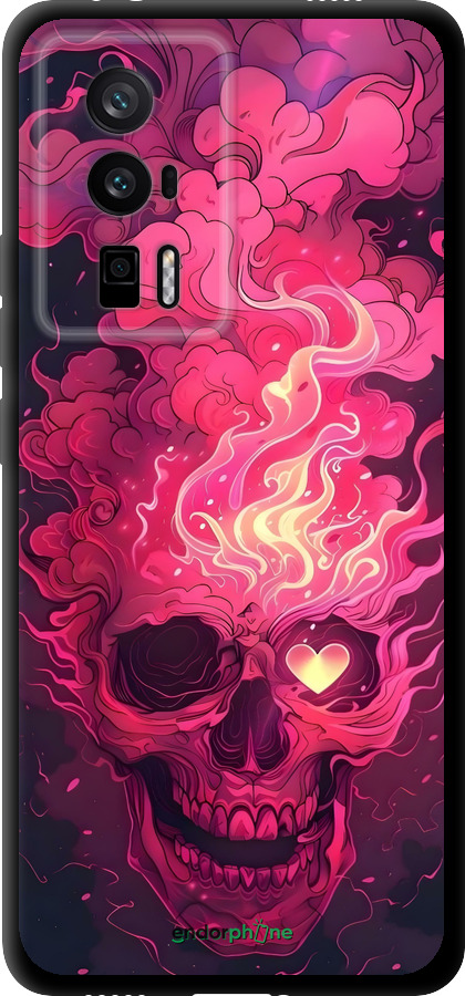 TPU чехол Череп арт для Xiaomi Redmi K60 - 6385b-2973 изображение 