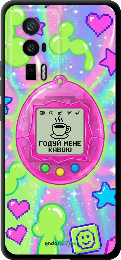 TPU чехол Y2K Aesthetic Retro Pet: Годуй мене кавою для Xiaomi Redmi K60 - 6784b-2973 изображение 