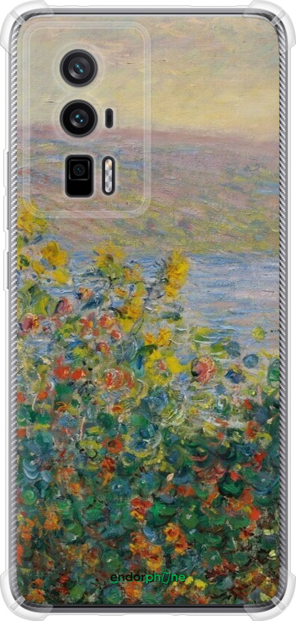 Силикон с усиленными углами чехол Пейзаж для Xiaomi Poco F5 Pro 5G - 6445sp-3193 изображение 