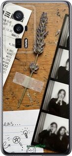 Силиконовый чехол 'Aesthetic Scrapbook Collage' для Xiaomi Poco F5 Pro 5G изображение 13