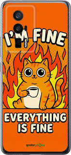 Силиконовый чехол 'Funny Cat' для Xiaomi Poco F5 Pro 5G изображение 3