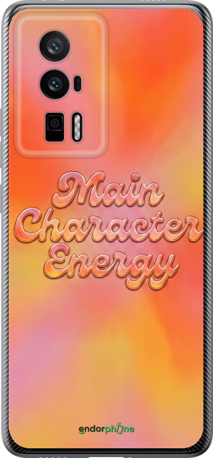 Силіконовий чехол Aura Gradient Main Character Energy Aesthetic Y2K для Xiaomi Poco F5 Pro 5G - 6783u-3193 изображение 