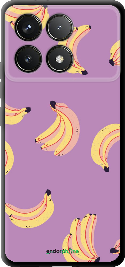 TPU чехол Банани для Xiaomi Redmi K70 - 4312b-3799 изображение 