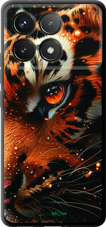 TPU чехол Tiger для Xiaomi Poco F6 Pro - 6053b-3755 изображение 