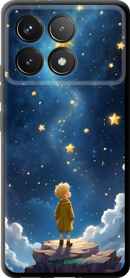 TPU чехол Маленький принц для Xiaomi Poco F6 Pro - 6326b-3755 изображение 