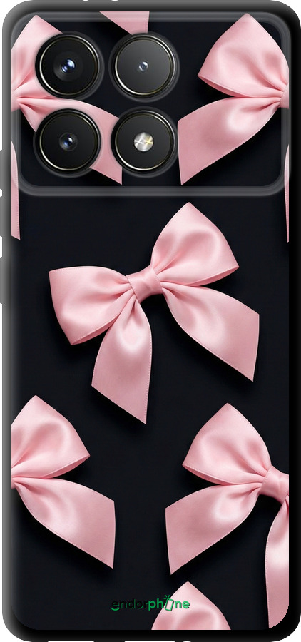 TPU чехол Coquette Ribbons Dark Coquette для Xiaomi Redmi K70 Pro - 6767b-3800 изображение 
