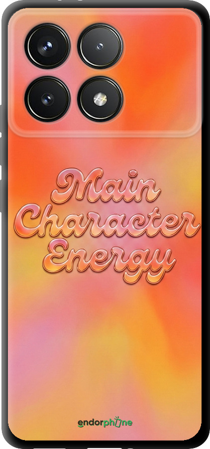 TPU чехол Aura Gradient Main Character Energy Aesthetic Y2K для Xiaomi Poco F6 Pro - 6783b-3755 изображение 