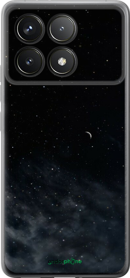 Силиконовый чехол Ночное небо для Xiaomi Redmi K70 Pro - 6451u-3800 изображение 