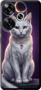 TPU чехол Mystic White Cat Gothic Dark Purple Gold для Xiaomi Redmi Turbo 3 5G - 6805b-3802 изображение 