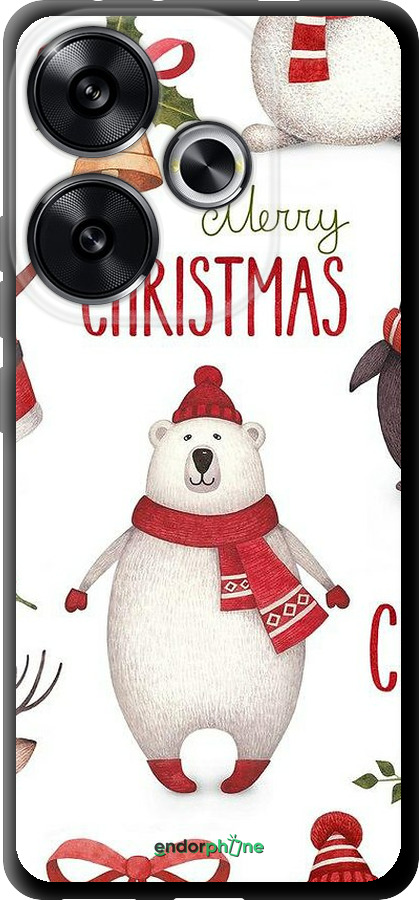 TPU чехол Merry Christmas для Xiaomi Redmi Turbo 3 5G - 4106b-3802 изображение 