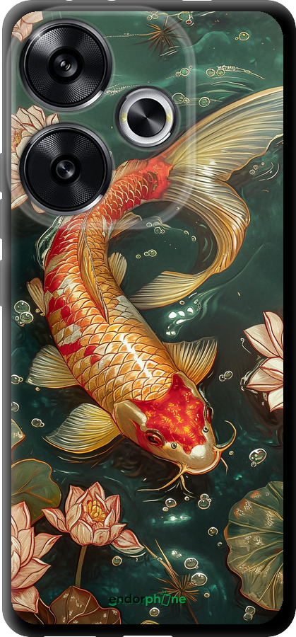 TPU чехол Мелодия Лотоса для Xiaomi Redmi Turbo 3 5G - 6106b-3802 изображение 