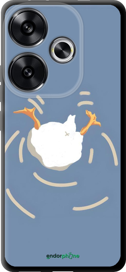 TPU чехол Гусь ныряет для Xiaomi Redmi Turbo 3 5G - 6275b-3802 изображение 