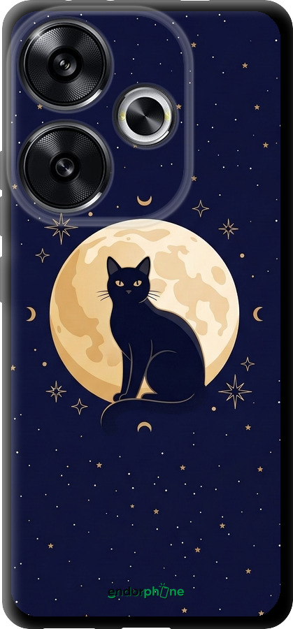 TPU чехол Cute Cat Celestial/Witchy для Xiaomi Redmi Turbo 3 5G - 6787b-3802 изображение 