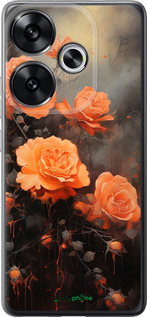 Силиконовый чехол Оранжевые розы для Xiaomi Redmi Turbo 3 5G - 5944u-3802 изображение 