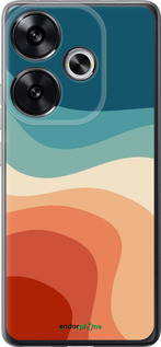 Силіконовий чехол У стилі ретро з хвилями для Xiaomi Redmi Turbo 3 5G - 6531u-3802 изображение 