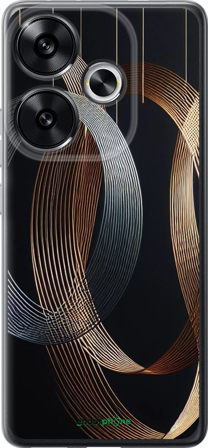 Силиконовый чехол Симфония для Xiaomi Poco F6 - 5835u-3754 изображение 