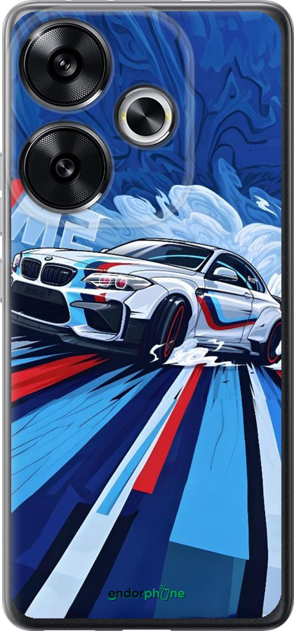 Силиконовый чехол БМВ для Xiaomi Poco F6 - 6292u-3754 изображение 