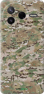 Силиконовый чехол Камуфляж v5 для Xiaomi Redmi K80 - 1201u-4148 изображение 