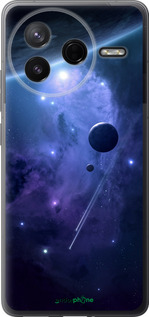 Силіконовий чехол Планети в синьому космосі для Xiaomi Redmi K80 - 171u-4148 изображение 