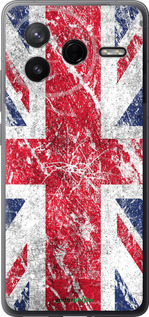 Силиконовый чехол Флаг Великобритании 1 для Xiaomi POCO F7 Pro - 386u-4085 изображение 