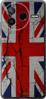 Силиконовый чехол Флаг Великобритании 2 для Xiaomi POCO F7 Pro - 387u-4085 изображение 