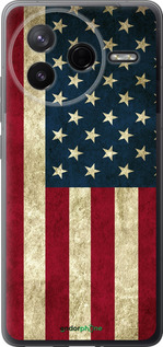 Силіконовий чехол Прапор США для Xiaomi POCO F7 Pro - 395u-4085 изображение 