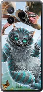 Силиконовый чехол Чеширский кот 2 для Xiaomi POCO F7 Pro - 3993u-4085 изображение 