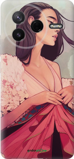 Силіконовий чехол Kelsey Beckett для Xiaomi Redmi K80 - 4034u-4148 изображение 