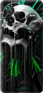 Силіконовий чехол Череп-годинник для Xiaomi Redmi K80 - 4100u-4148 изображение 