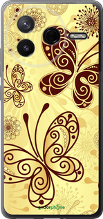 Силіконовий чехол Красиві метелики для Xiaomi POCO F7 Pro - 4170u-4085 изображение 