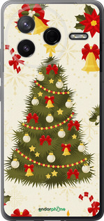 Силиконовый чехол Новогодняя елка для Xiaomi Redmi K80 - 4198u-4148 изображение 