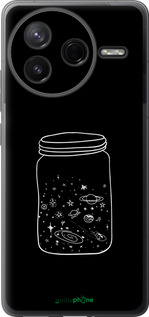 Силіконовий чехол Космос в банці для Xiaomi POCO F7 Pro - 4297u-4085 изображение 