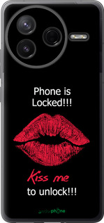 Силиконовый чехол Разблокируй-поцелуй для Xiaomi Redmi K80 - 4372u-4148 изображение 