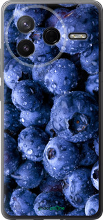 Силиконовый чехол Голубика для Xiaomi Redmi K80 - 4459u-4148 изображение 