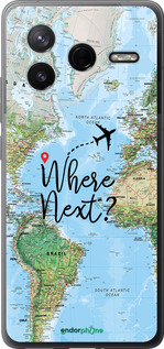 Силиконовый чехол Путешествие для Xiaomi Redmi K80 - 4503u-4148 изображение 