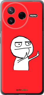 Силиконовый чехол Мем для Xiaomi Redmi K80 - 4578u-4148 изображение 