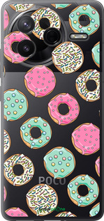 Силіконовий чехол Пончики 1 для Xiaomi Redmi K80 - 4657u-4148 изображение 