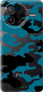 Силиконовый чехол Камуфляж прозрачный фон для Xiaomi Redmi K80 - 4877u-4148 изображение 