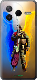 Силиконовый чехол Воин-Ангел для Xiaomi Redmi K80 - 5317u-4148 изображение 