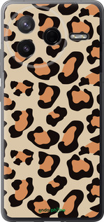 Силиконовый чехол Пятна леопарда v2 для Xiaomi Redmi K80 - 5496u-4148 изображение 
